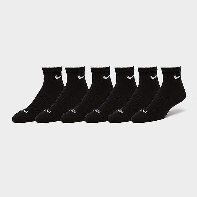 NIKE EVERYDAY PLUS CUSHIONED 6-PACK QUARTER TRAINING SOCKS