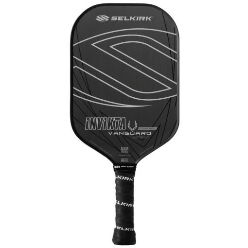 Vợt Pickleball Vanguard Control Invikta Midweight Raw Carbon Weight: Midweight