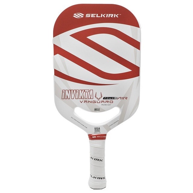 Vợt Pickleball Vanguard Power Air Invikta Selkirk Red