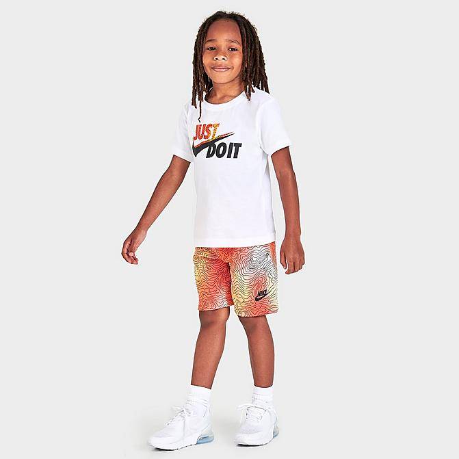 LITTLE KIDS' NIKE SPORTSWEAR ELEVATE T-SHIRT AND SHORTS SET