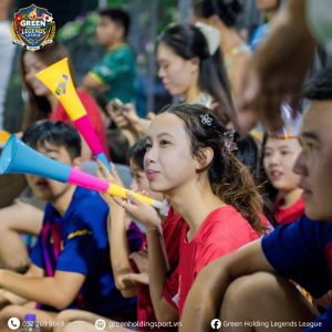 Giải bóng đá nội bộ Green Holding Legends League do Green Holding Sport tổ chức, quy tụ FC Mưu Thánh, FC Chiến Thần và FC Thần Tướng