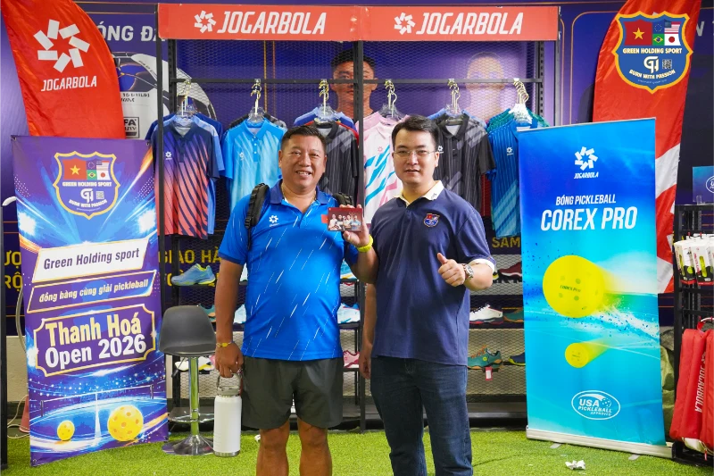 Green Holding Sports đồng hành cùng giải Pickleball Thanh Hóa Open 2026 - Lan tỏa thể thao, kết nối cộng đồng và mang sản phẩm chính hãng đến gần người chơi 13 DSC09464